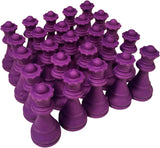 Chess Queen Erasers - Bulk Party Pack of 25 - Chess Club prizes and Party Favors - by WE Games