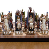 Dragon Chessmen – Handpainted - American Chess Equipment