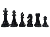 The Bobby Fischer® Series Faux Wood Chess Pieces - 4.25 inch king Heavily Weighted - American Chess Equipment