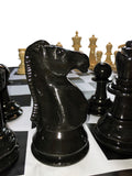 WE Games Garden Chess Set – Large 8 inch King, 35.5 inch Board - American Chess Equipment