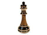 The Bobby Fischer® Series Metal & Acrylic Chess Pieces – 3.5 inch King - American Chess Equipment