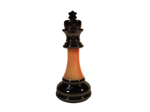 The Bobby Fischer® Series Metal & Acrylic Chess Pieces – 3.5 inch King - American Chess Equipment