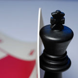 100% Silicone Tournament Chess Mat in Assorted Colors - 20 Inch Board - by WE Games - American Chess Equipment