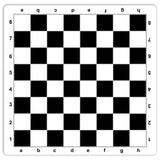 Mousepad Tournament Chess Board in Assorted Colors, 20 inches by WE Games - Made in the USA - American Chess Equipment