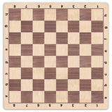 Wood Grain Mousepad Tournament Chessboard in Assorted Colors, 20 inches by WE Games - Made in the USA - American Chess Equipment