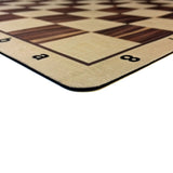 Wood Grain Mousepad Tournament Chessboard in Assorted Colors, 20 inches by WE Games - Made in the USA - American Chess Equipment