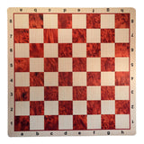 Wood Grain Mousepad Tournament Chessboard in Assorted Colors, 20 inches by WE Games - Made in the USA - American Chess Equipment