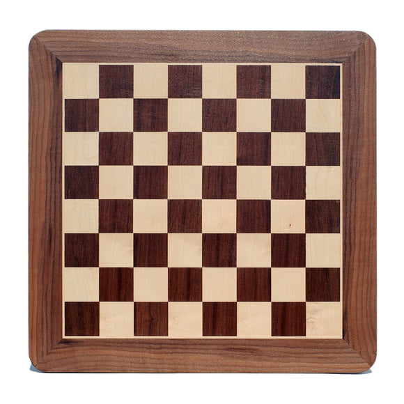 Walnut Root Chessboard - Available in 16 in., 19 in., and 21 in.