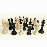 Tournament Chess Pack – Staunton Pieces with Vinyl Board and Tote - American Chess Equipment