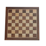 Traditional Staunton Wood Chess Set with a Wooden Board – 14.75 inch Board with 3.75 inch King - American Chess Equipment