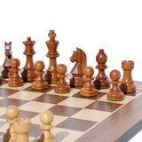 Grand Staunton Chess Set – Tournament Size Weighted Pieces & Walnut Board – 19 in. - American Chess Equipment