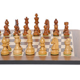 Grand Staunton Chess Set – Tournament Size Weighted Pieces & Walnut Board – 19 in. - American Chess Equipment