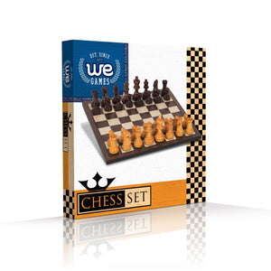 Staunton Chess Set – Weighted Rosewood Pieces & Wooden Board 12 in. - American Chess Equipment