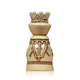 Medieval Chess Set – Polystone Pieces with a Wooden Board 15 in. - American Chess Equipment