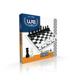 Black and Clear Glass Chess Set - American Chess Equipment