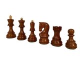 Acacia Wood Zagreb Chess Pieces - 3.75" King