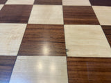 Rosewood 18" Pedestal Magnetic Chess Set with 3" King and 1.75" squares
