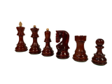 RedWood Zagreb Chess Pieces - 3.75" King