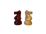 Bobby Fischer Ultimate Chess Pieces - Redwood/Boxwood - 3.70" King - In Stock!