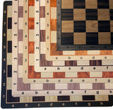 Wood Grain Mousepad Tournament Chessboard in Assorted Colors, 20 inches by WE Games