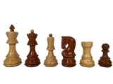 Acacia Wood Zagreb Chess Pieces - 3.75" King