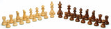 Staunton Chessmen – Weighted & Handpolished Acacia & Boxwood with 2.5 in. King