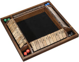 WE Games 4-Player Shut the Box - Large Coffee Table Version - 14 inches