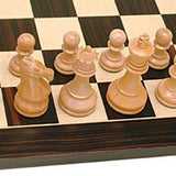 Black Stained Chess Set – 15 inch