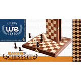 Magnetic Folding Walnut Wood Chess Set