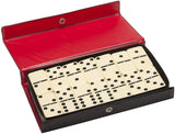 Double Six Dominoes with Spinners – Ivory Tiles, Club Size