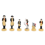 American Revolutionary War Chess Pieces – 3.5 inch king