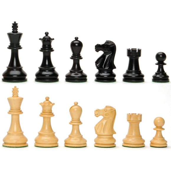 WE Games Jacques Chess Pieces - Weighted with 3.75 in. King