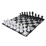 WE Games Extra Large Garden Chess Pieces with Board - 25 in. King