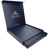 WE Games Deluxe Wenge Wood Chessboard with Storage Box - Handmade in Spain, 20 in. - American Chess Equipment