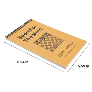 WE Games Ultimate Chess Player's Scorebook