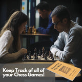WE Games Ultimate Chess Player's Scorebook