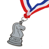 Knight Chess Medal - Available in Gold, Silver, & Bronze