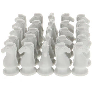 WE Games Chess Knight Erasers (Pack of 25) - Assorted Colors