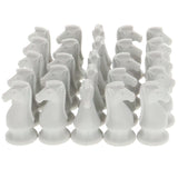 WE Games Chess Knight Erasers (Pack of 25) - Assorted Colors