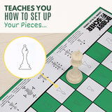 Bobby Fischer Learn to Play Chess Set Board Game for Beginners