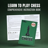 Bobby Fischer Learn to Play Chess Set Board Game for Beginners