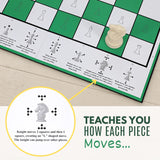 Bobby Fischer Learn to Play Chess Set Board Game for Beginners