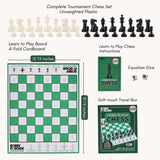 Bobby Fischer Learn to Play Chess Set Board Game for Beginners