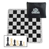 we games ultimate compact tournament chess set with green silicone chess board