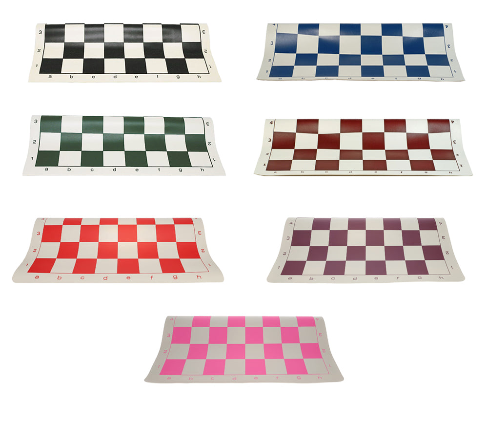 We Games Tournament Roll Up Chess Board Vinyl 20