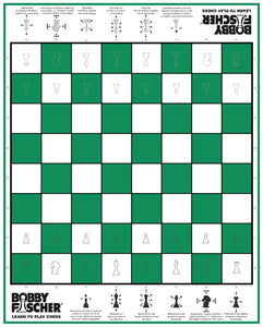 Bobby Fischer Learn to Play Chess Set Board Game
