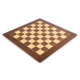 WE Games Deluxe Walnut Wood Chessboard with Storage Box – Handmade in Spain, 20 in. - American Chess Equipment