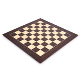 WE Games Deluxe Wenge Wood Chessboard with Storage Box - Handmade in Spain, 20 in. - American Chess Equipment