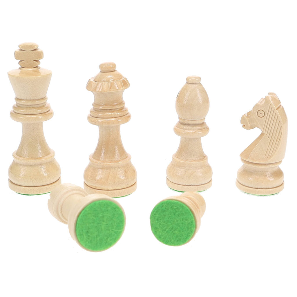 Lippali tsasa Gallery Chess le Checkers Wood Set Lesotho