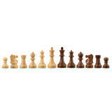 Bobby Fischer Ultimate Chess Pieces - Sheesham/Boxwood - 3.70" King - In Stock!